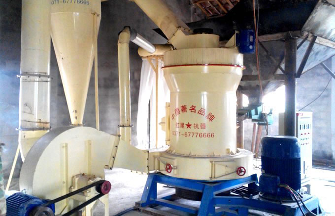 10t/h Gypsum Powder Grinding Mill In Thailand - Hongxing Machinery