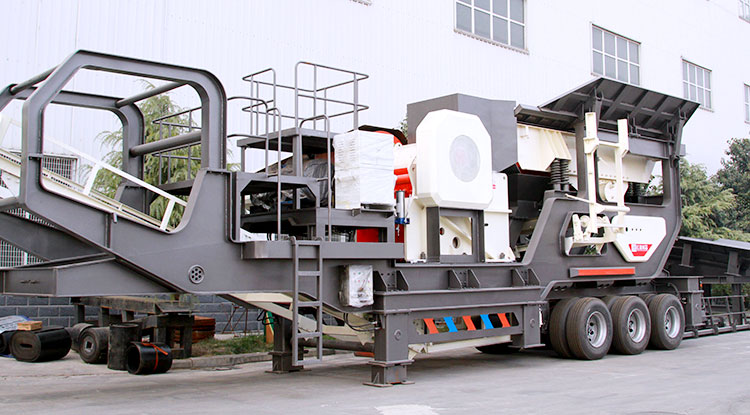 Mobile crushing station,Mobile crushers,Portable crusher,China mobile ...